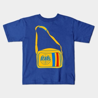 Going Places Retro Flight Bag Kids T-Shirt